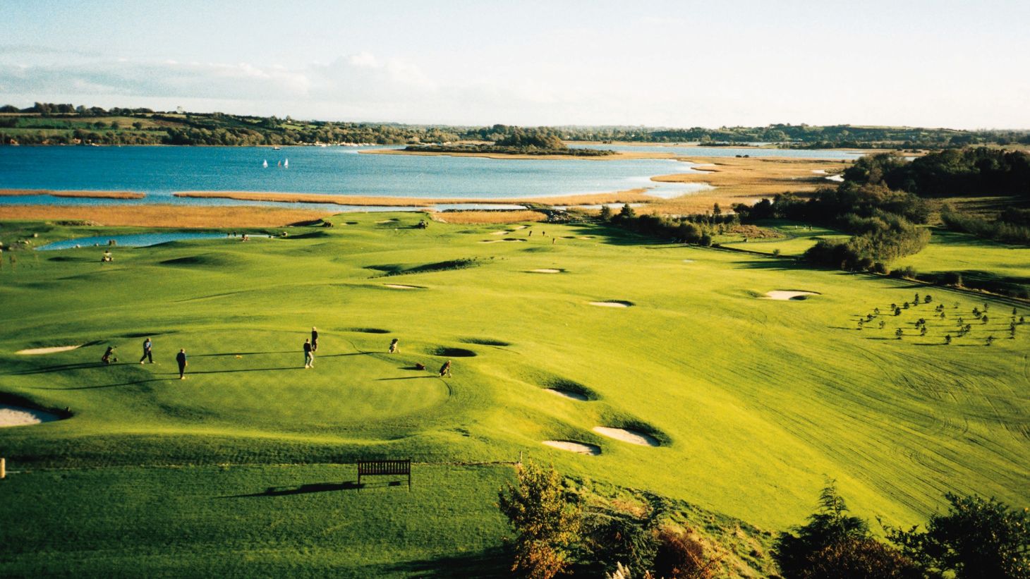 An aerial view of Glasson Hotel and Golf Club in Athlone County Westmeath