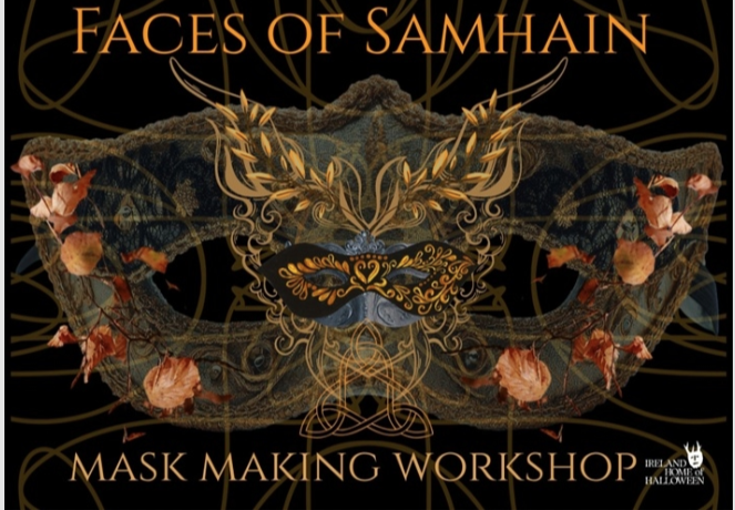 Step into the ancient world of Samhain and awaken your creativity in Faces of Samhain, an adults-only mask-making workshop led by artist Patsy Preston.