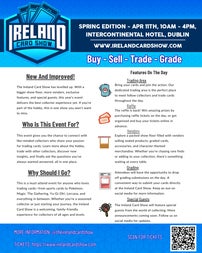 Ireland Card Show 2026, Spring Edition
