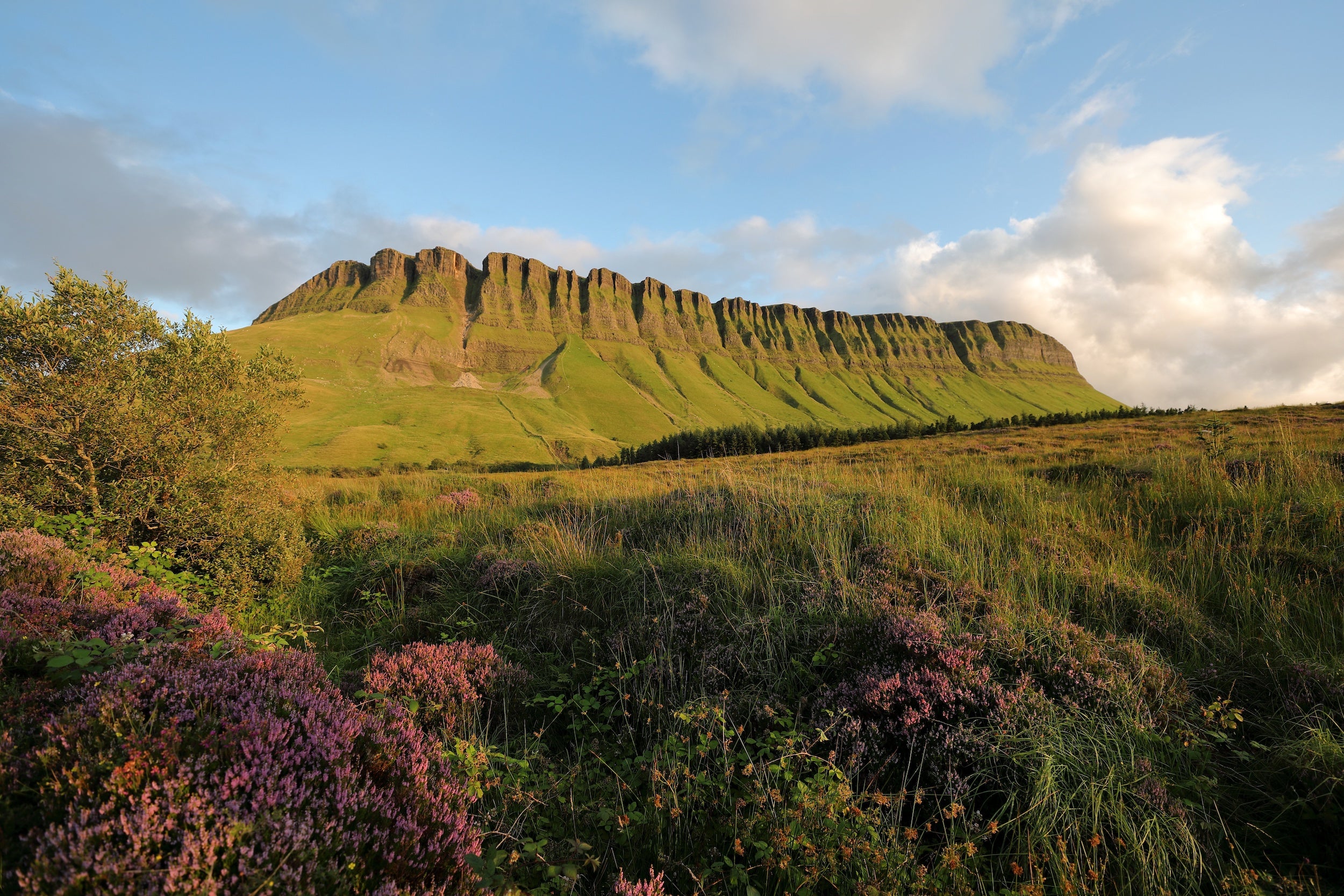 Benbulben Mountain in County Sligo
