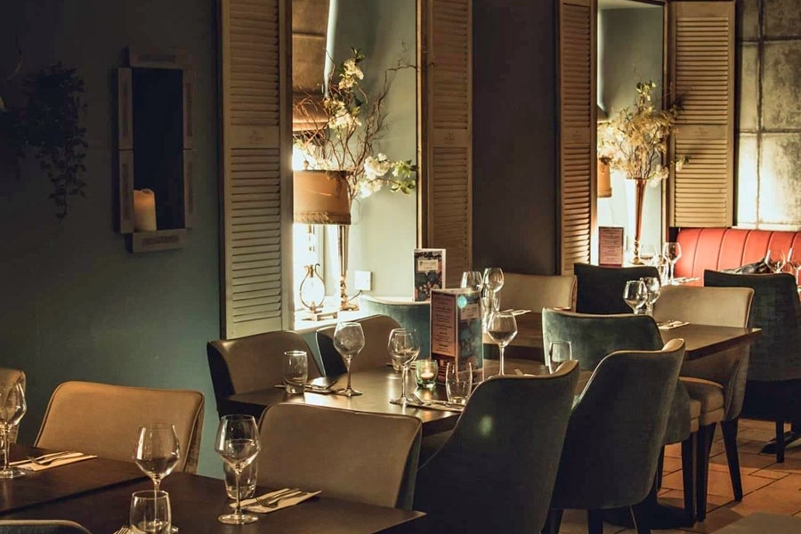 Interior of the Vanilla Pod Restaurant