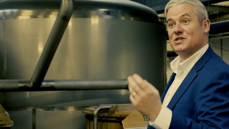 A guide explaining the whiskey distilling process