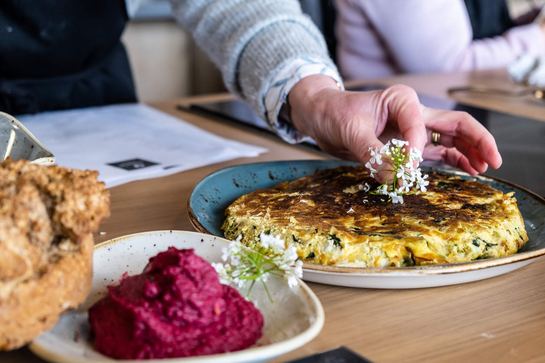 Tour Airfield Estate and improve your kitchen skills at one of their classes. 