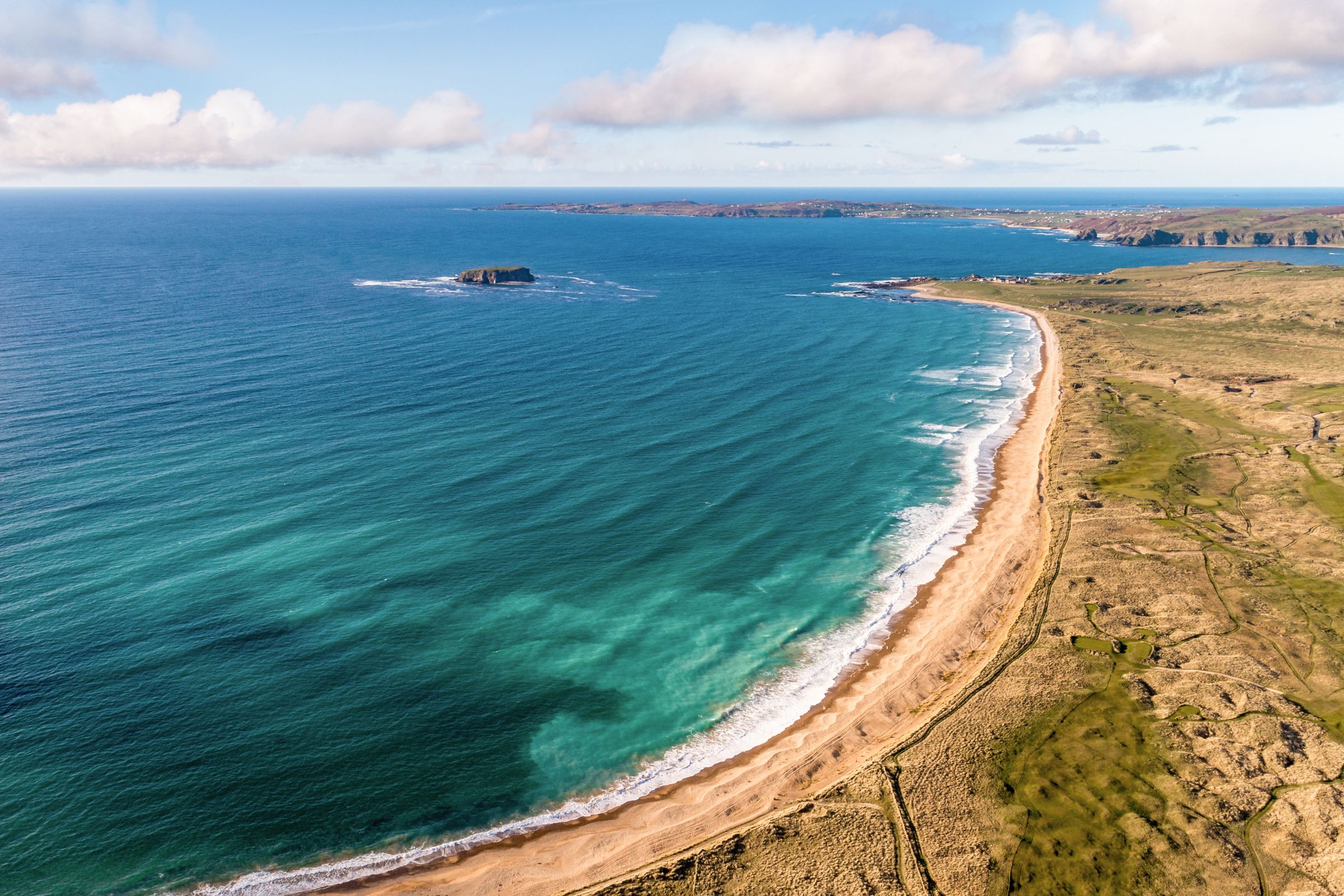 Pollan Bay strand in Donegal.
