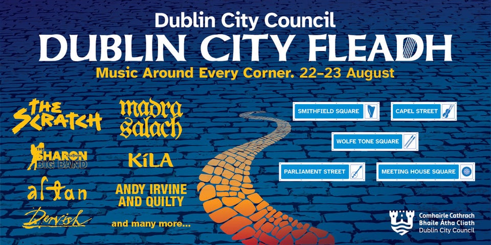 Poster for Dublin City Council Fleadh 2026
