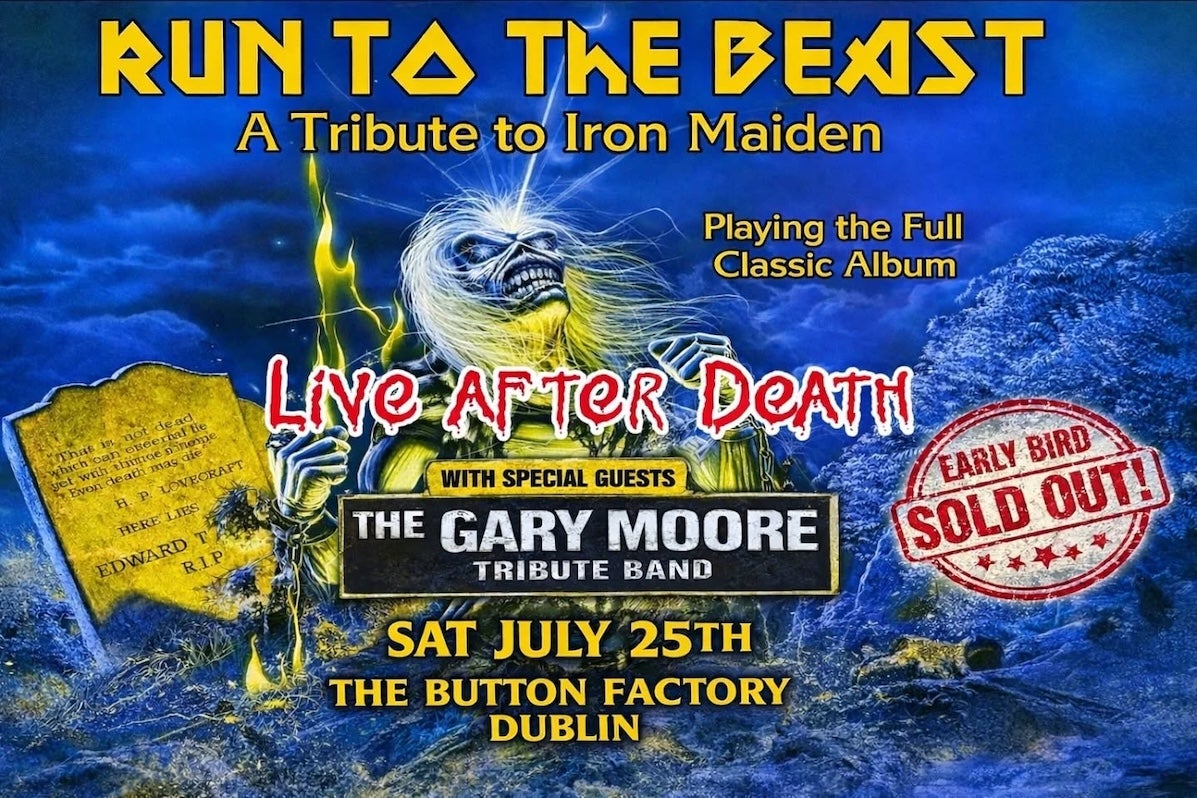 Poster for Run to the Beast, Iron Maiden Tribute Band