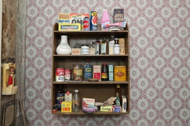 Old Irish household products at 14 Henrietta Street