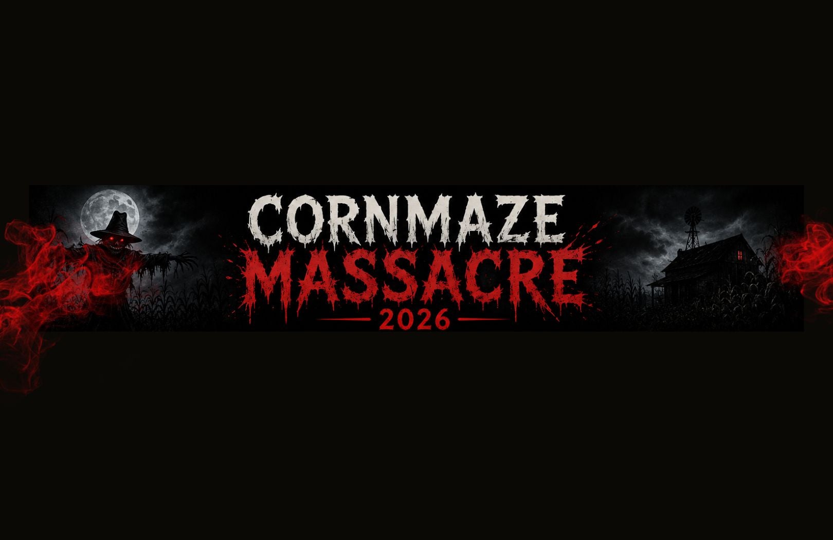 Cornmaze Massacre 2026 Adult Halloween Scare Night