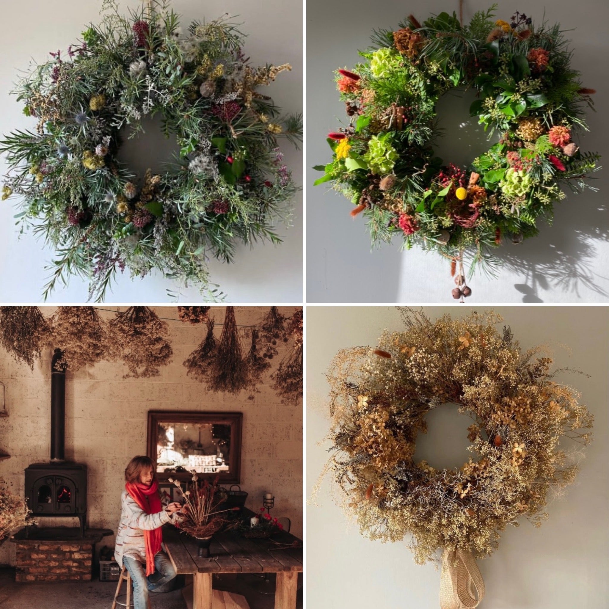 Wreath-making workshop at Mount Congreve Gardens