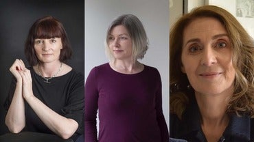 Clíodhna Ní Anluain, Danielle McLaughlin and Cathy Sweeney