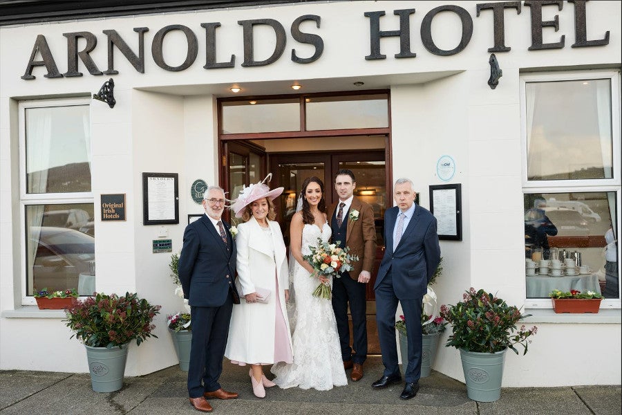 Front view of property