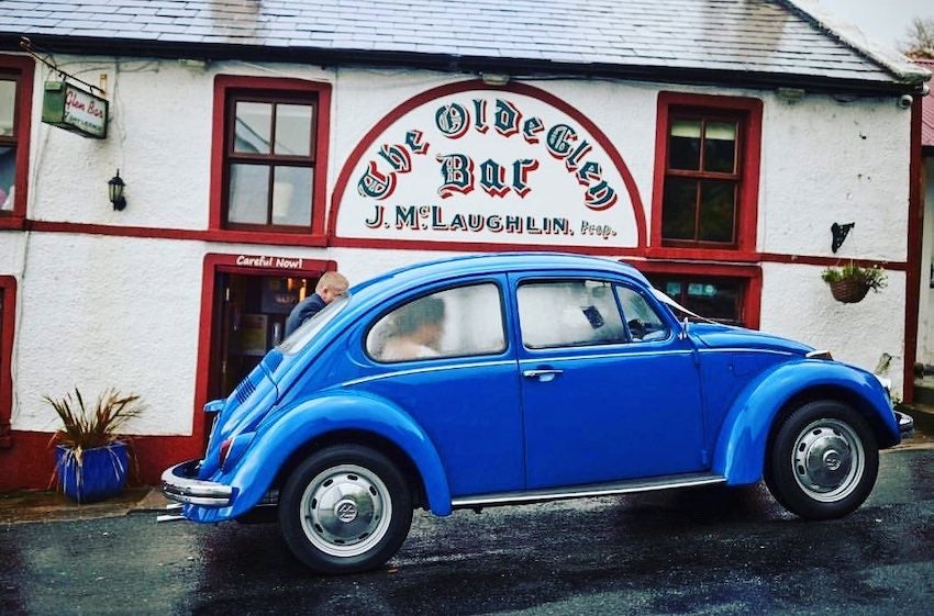 Cosy up in the 17th-century pub for some home Irish cooking.