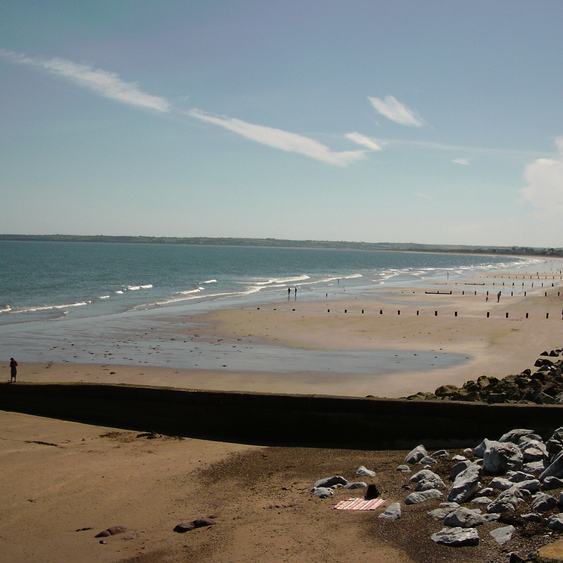 A view of Youghal Claycastle Beach on a summer's day