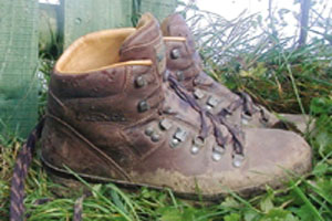 Suitable footwear essential!