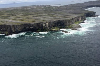 View of the coast of Ireland
