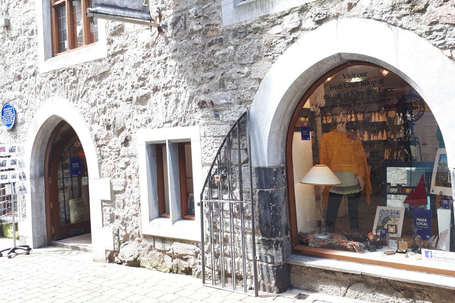 Exterior of Judy Greene Pottery Shop Galway City