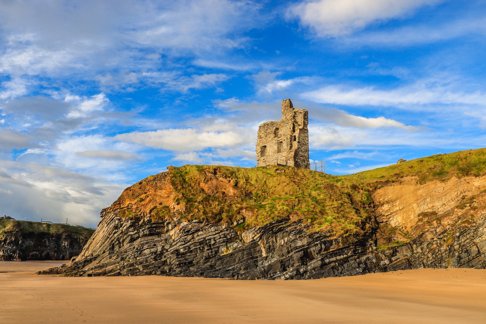 Ballybunion Castle in County Kerry.