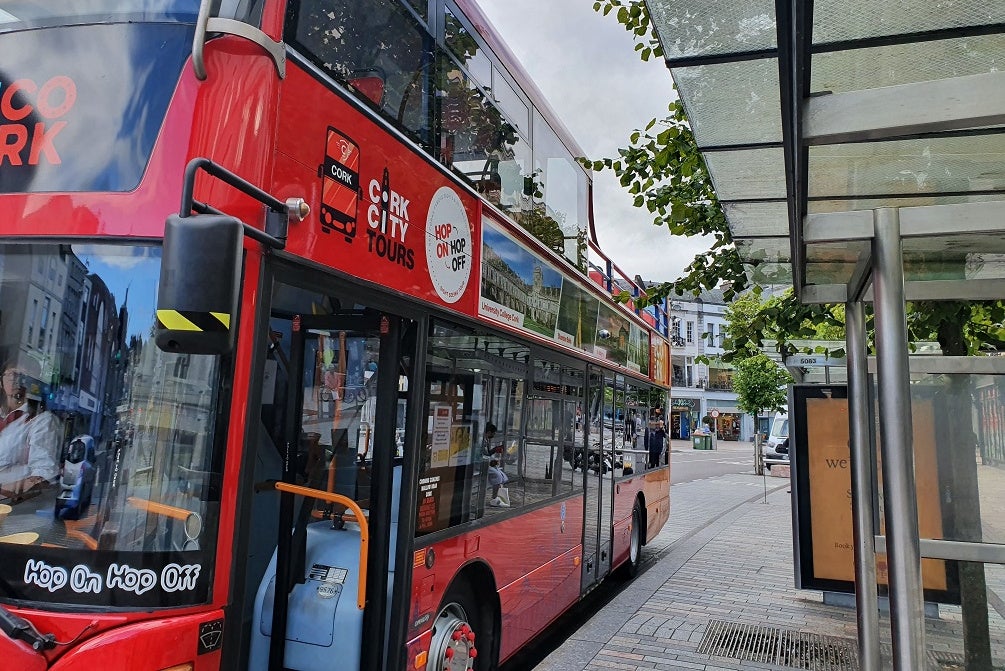 Cork City Tour Bus open top