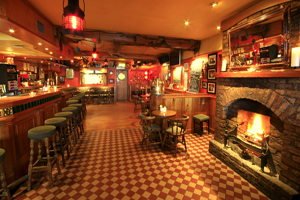 Image of interior of pub