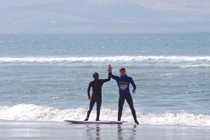 Image of surfers