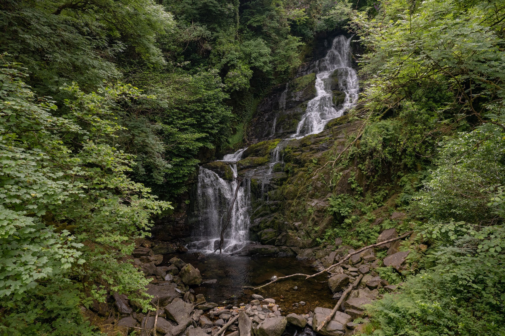 Torc Waterfall in Killarney, Co Kerry
