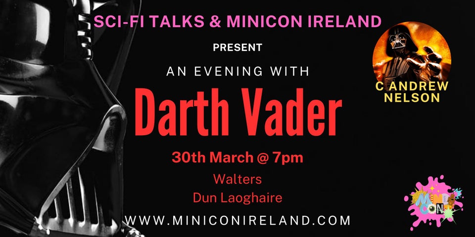 Darth Vader live Talk in Dublin
