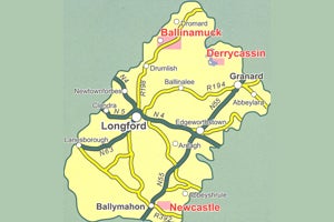 Map of Longford