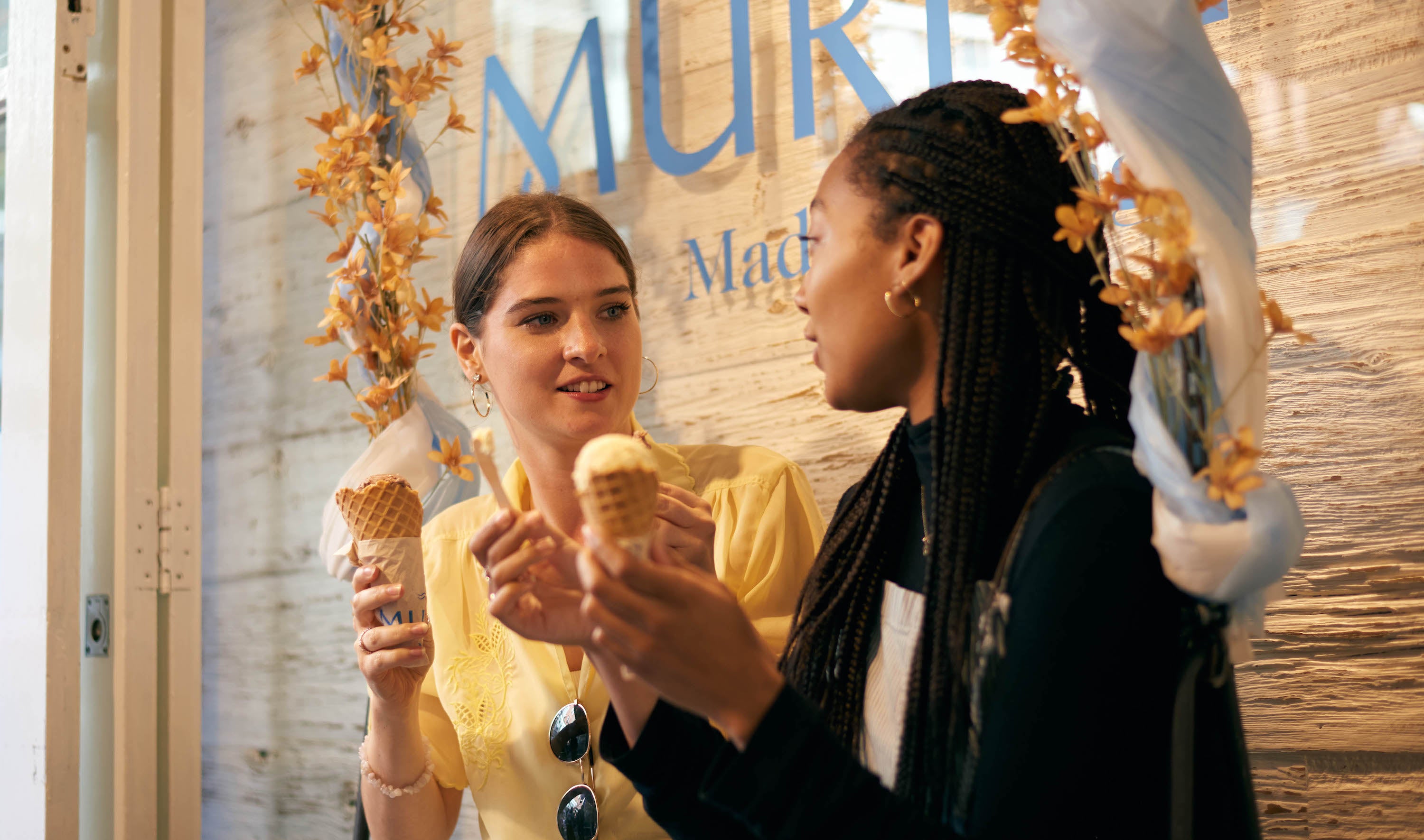 Women at Murphy's Ice Cream