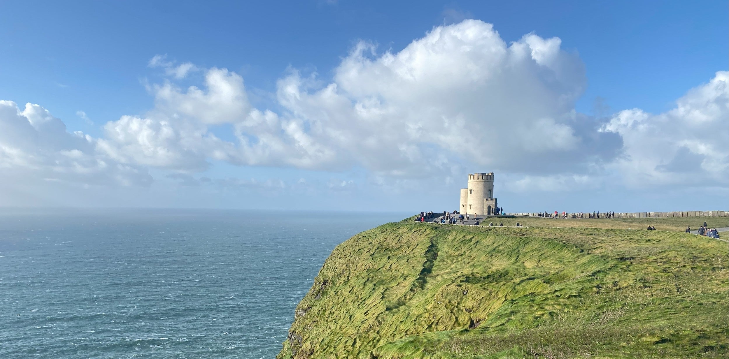 O'Brien's Tower on the Cliffs of Moher in Co Clare