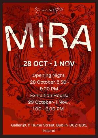 MIRA, a free art exhibition in Dublin this October