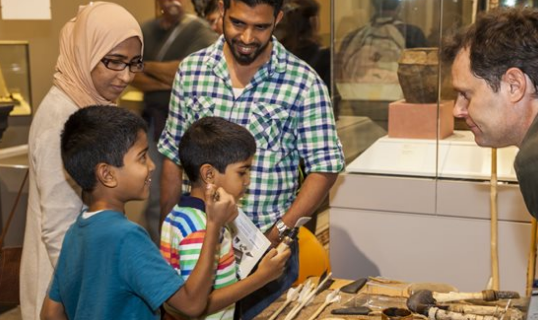Drop-In workshop in the Learning Resource Room, National Museum of Ireland