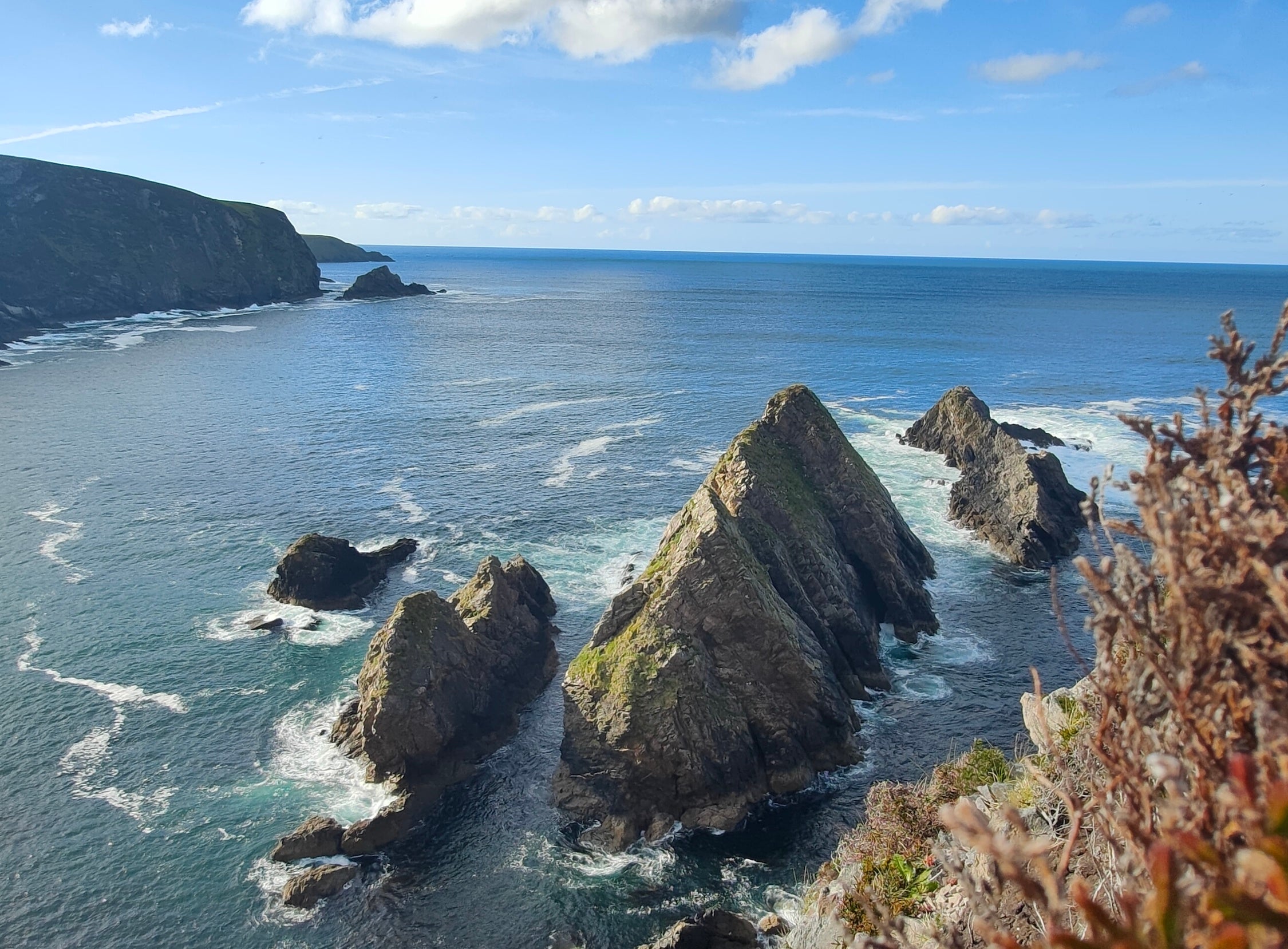 Aerial view of Erris Head in Mayo