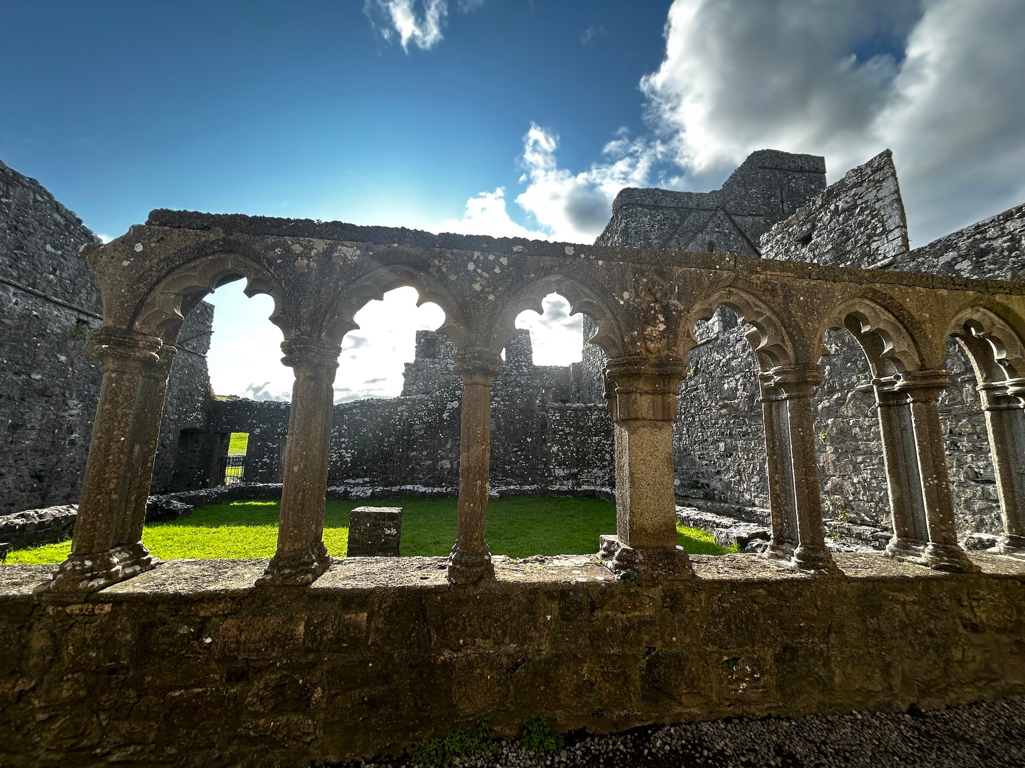 Fore Abbey in County Westmeath