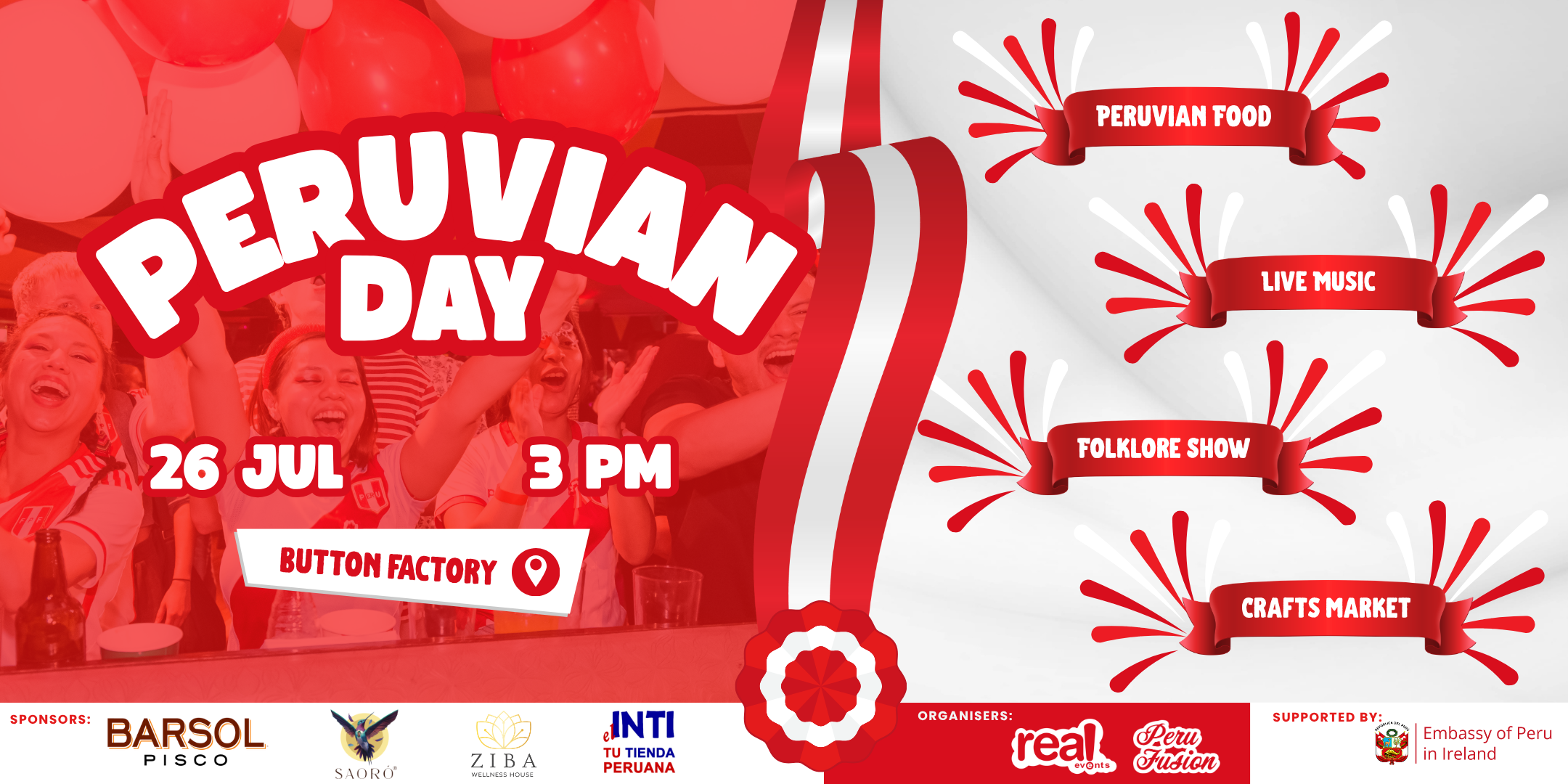 Peruvian Day @ Button Factory