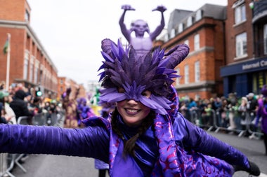 The parade features over 3,000 performers, all beautifully costumed and creatively choreographed.