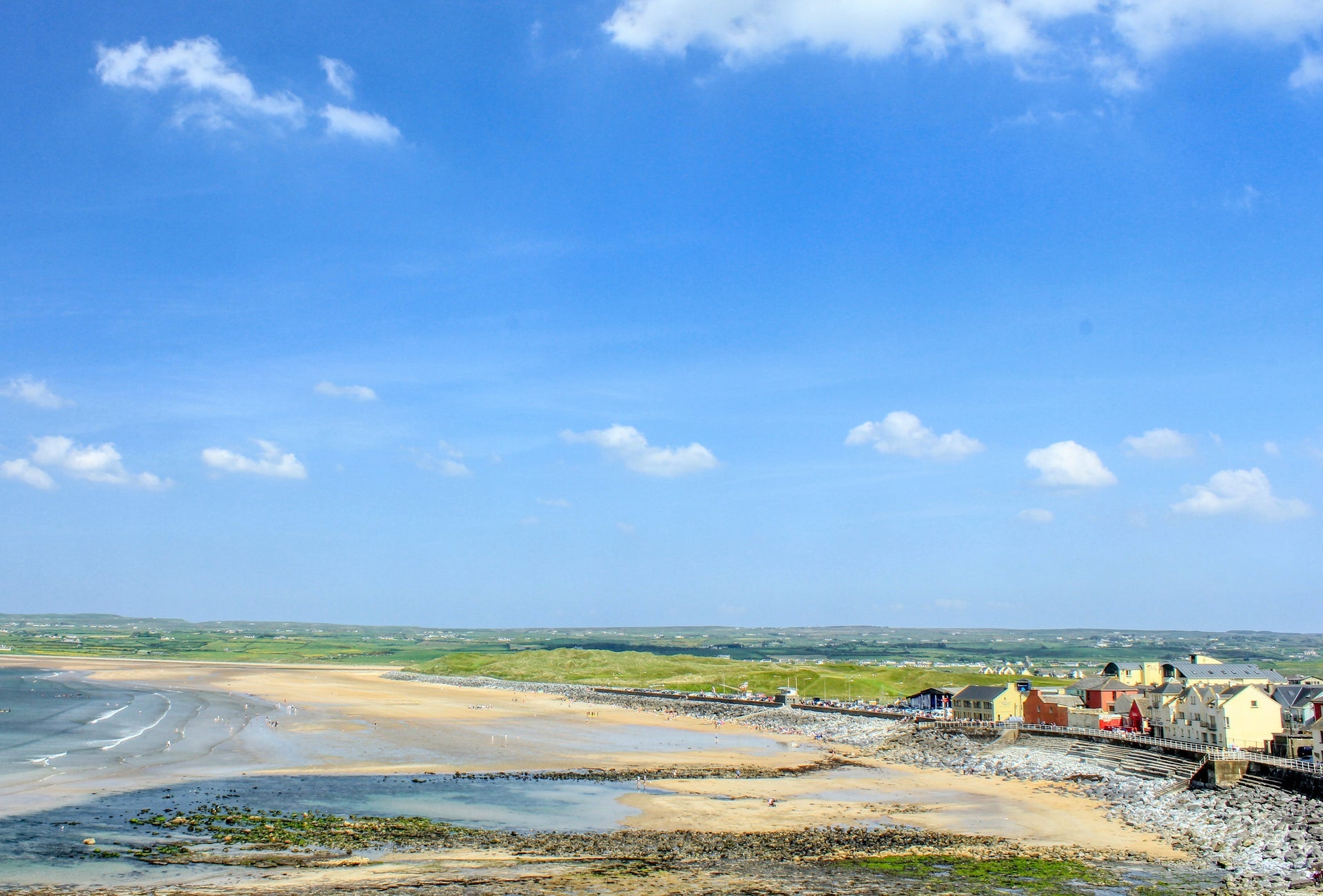 Lahinch seafront in County Clare
