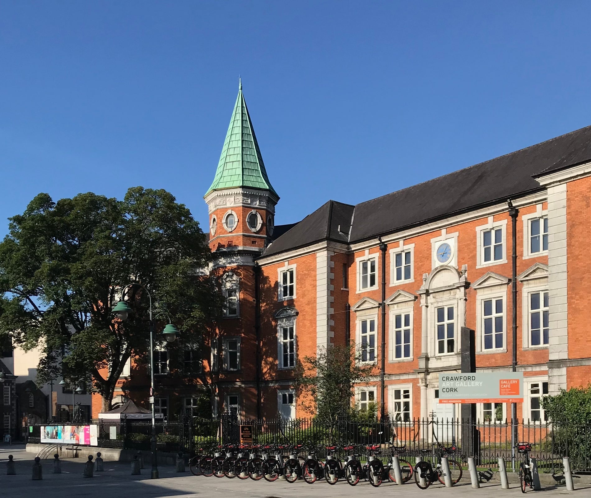 Exterior view of Crawford Art Gallery
