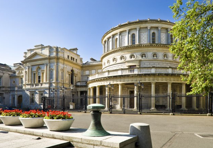 Exterior of the National Museum of Ireland at Kildare Street