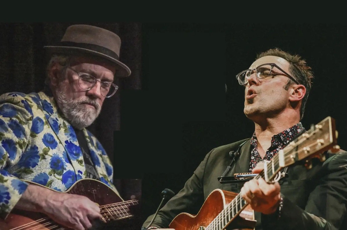 Boston musicians Dinty Child and Mark Erelli