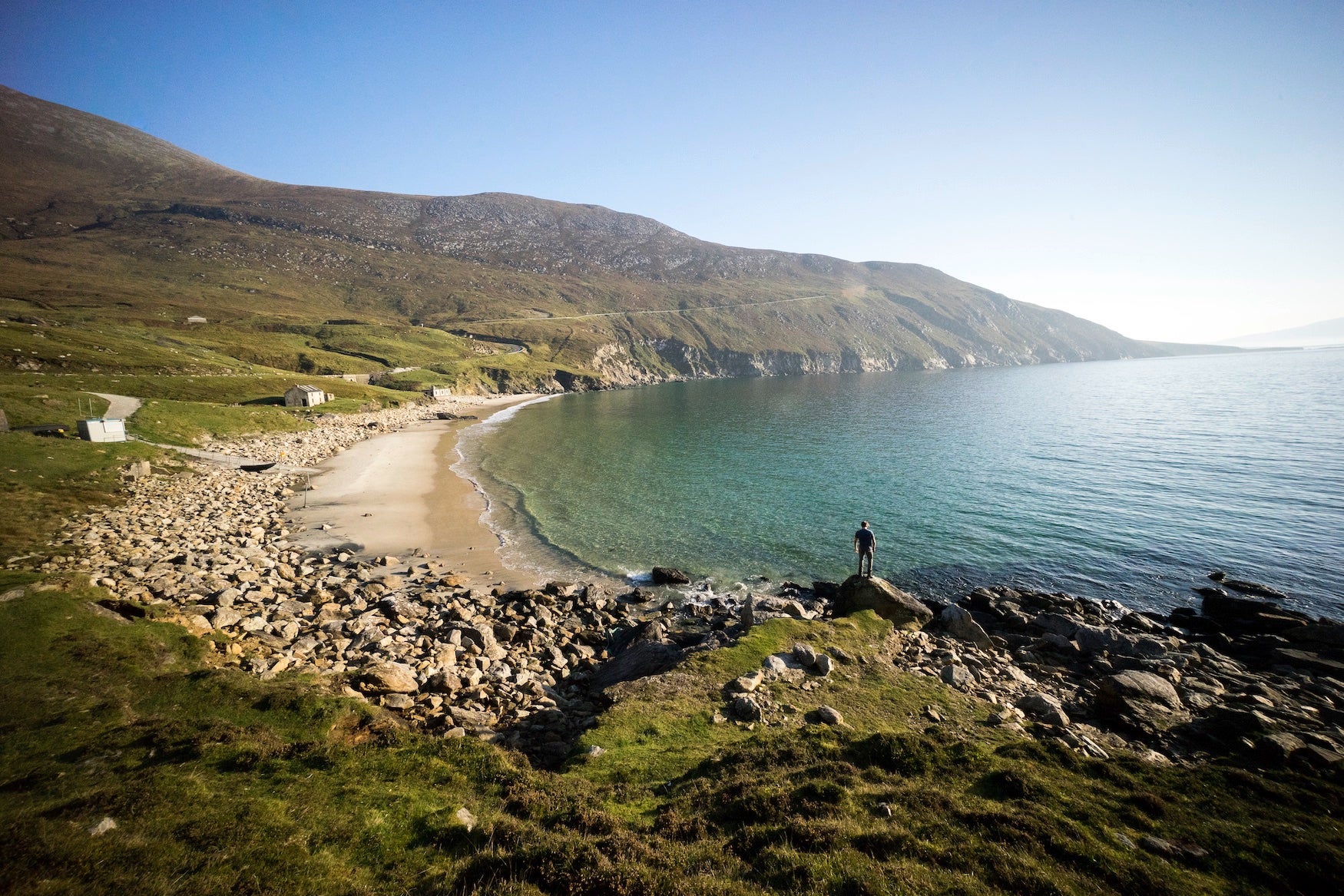 Keem Beach on Acaill (Achill Island), Co Mayo