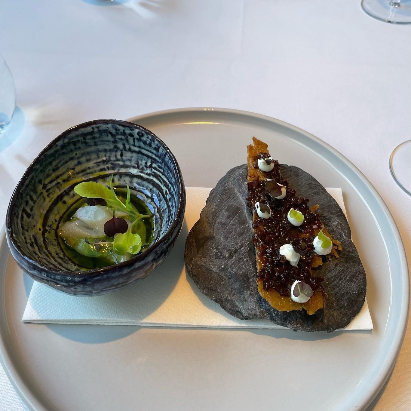 A dish from Bastion in Kinsale, Co Cork