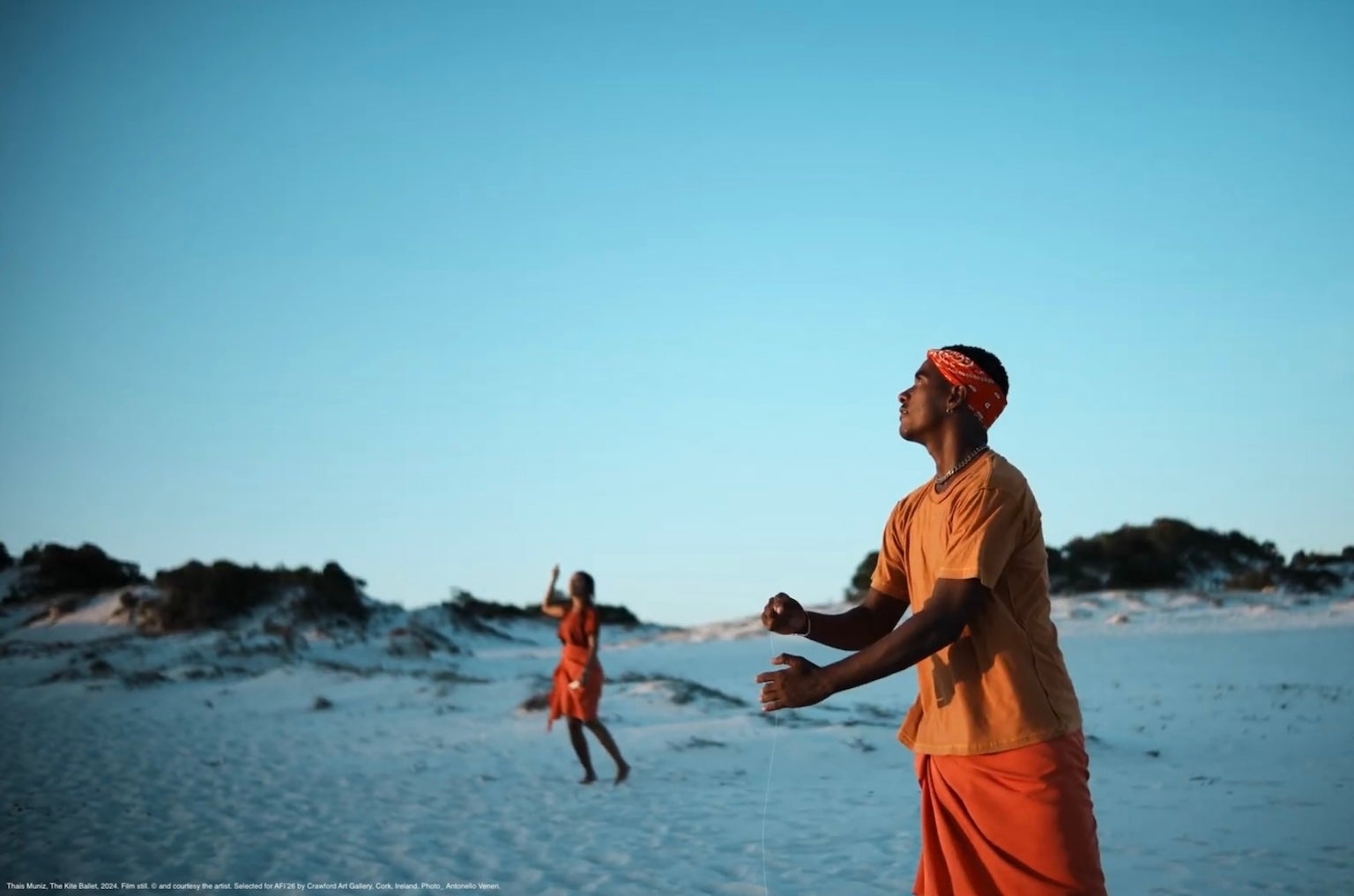 A still from The Kite Ballet, Crawford Art Gallery's selection for this year's Artists Film International, and one of 12 films in the screenings.
