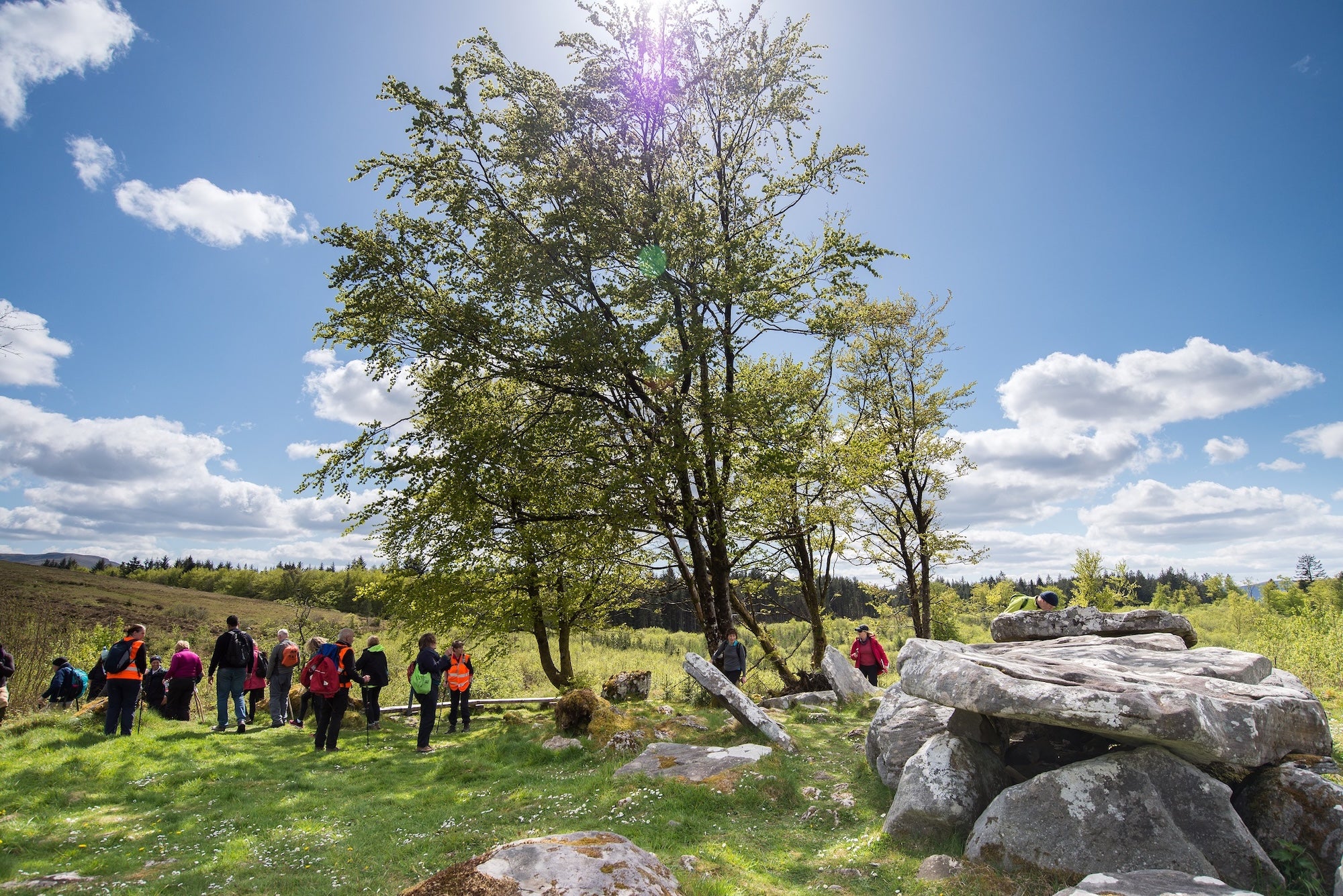 Hikers in Cavan Burren Park