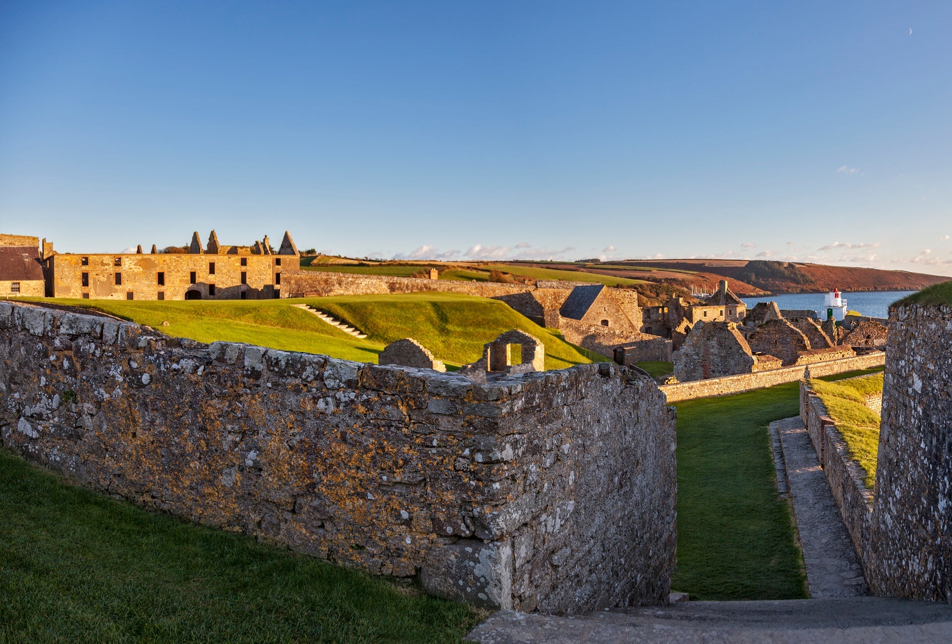 View of Charles Fort Military Fortress