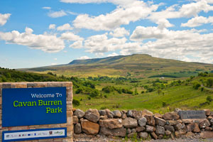 The Burren Park entrance