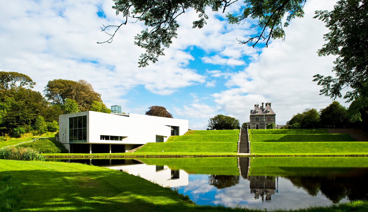 Exterior view of National Museum of Ireland, Turlough Park in Castlebar, Co Mayo