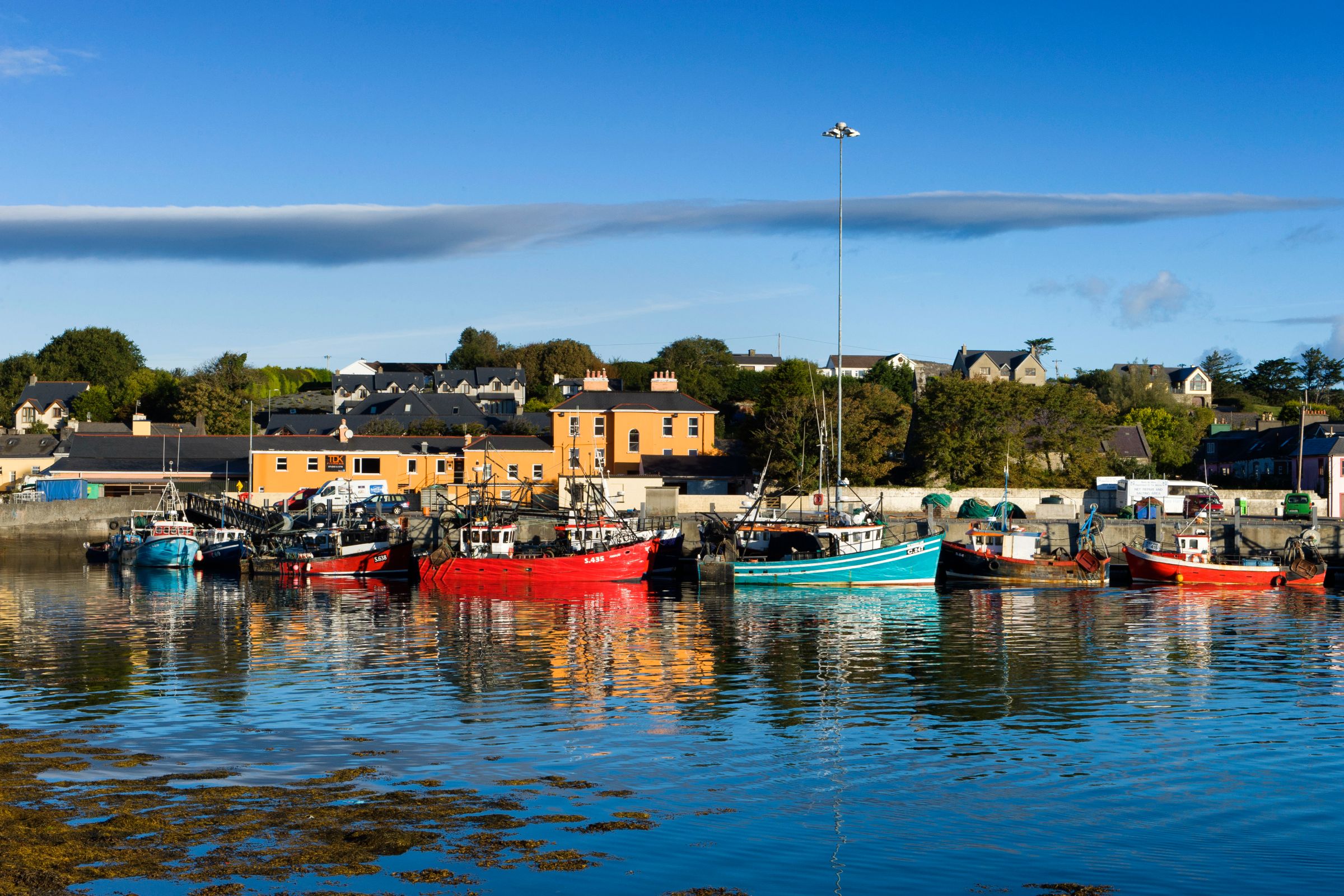 Boats in Castletown Bearhaven Harbour, County Cork