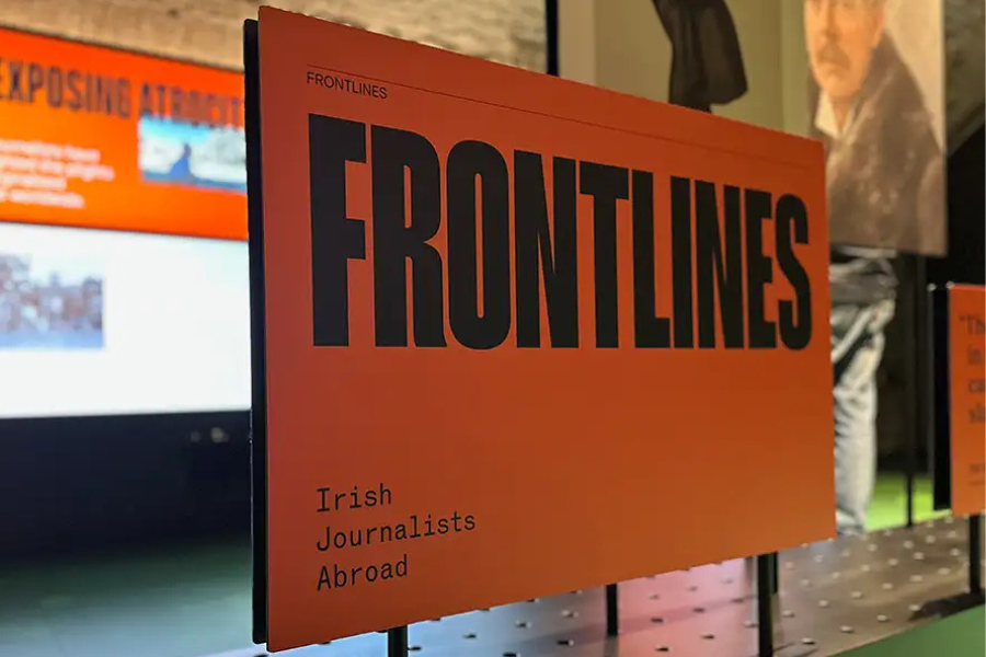 Within the Frontlines Irish Journalists Abroad Exhibition at EPIC The Irish Emigration Museum
