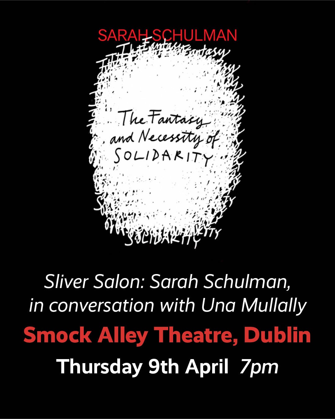 Sliver Salon: Sarah Schulman