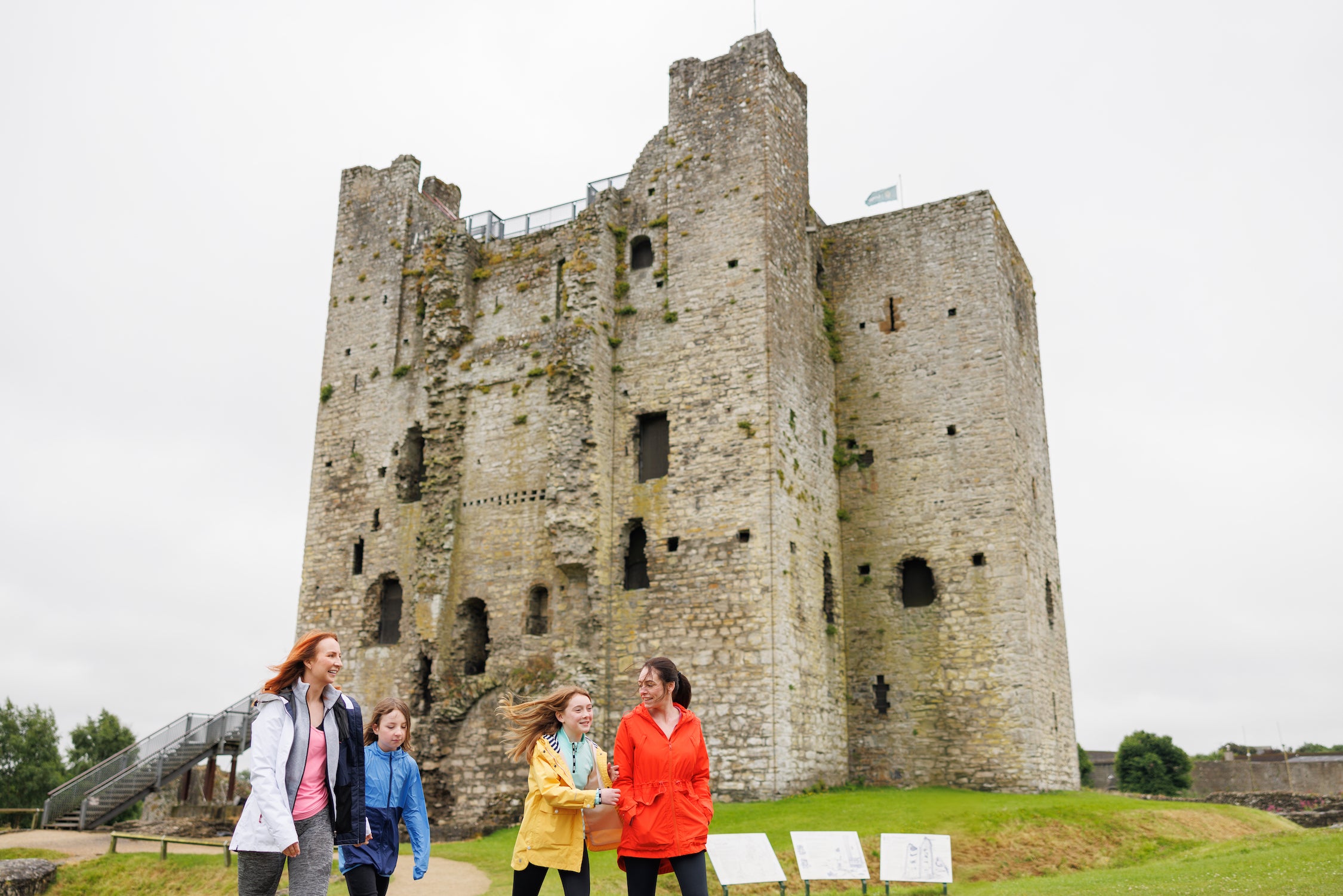 Travel back into the 12th century at Trim Castle.